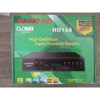 Receiver DVBT2 STB DVB-T2 siaran digital Optus super HD