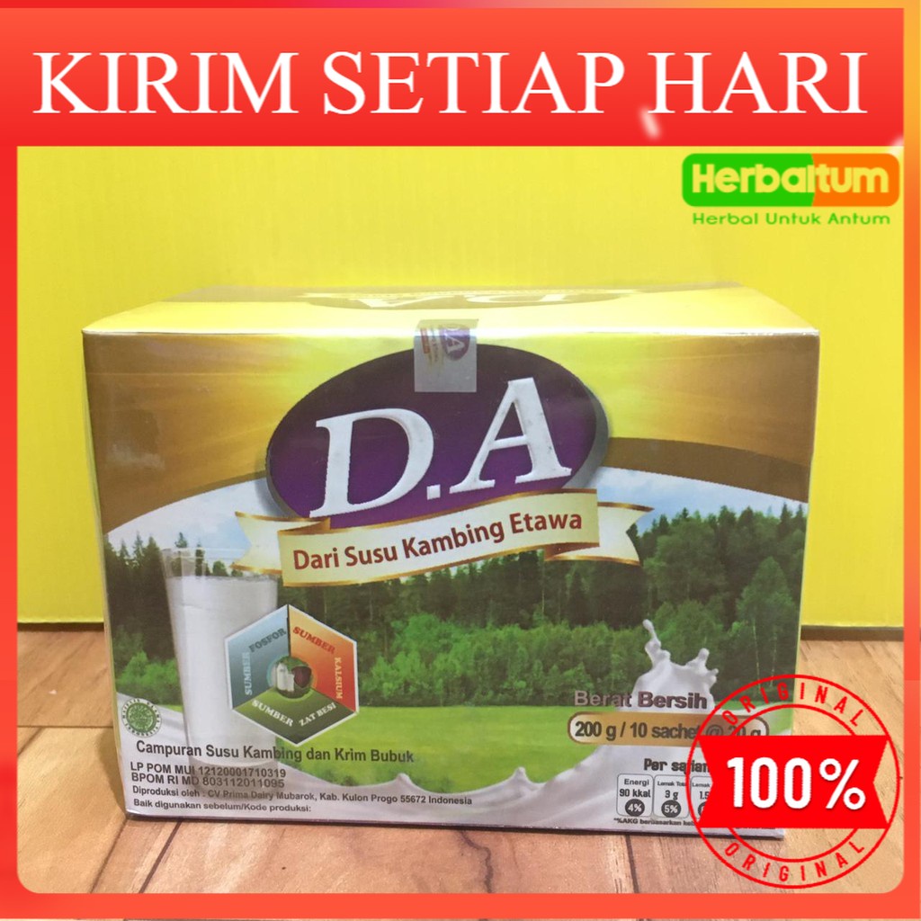 

PREMIUM Susu Kambing DA Kolostrum Colostrum - Susu Etawa Penggemuk Badan