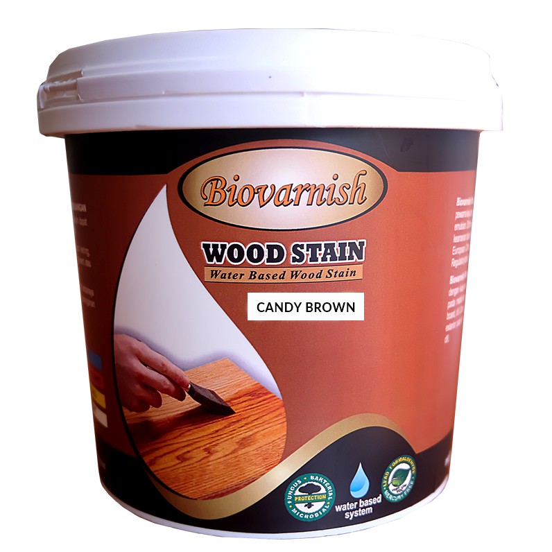 Cat Kayu Termurah Biovarnish Wood Stain Candy Brown