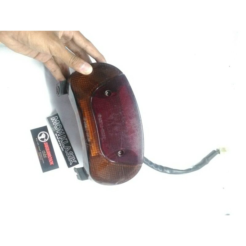 stoplamp belakang lampu belakang motor Suzuki Satria lumba RU 2 tak