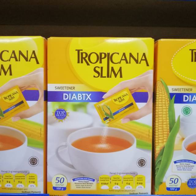 

Tropicana Slim Sweetener DIABTX 50 Sachet