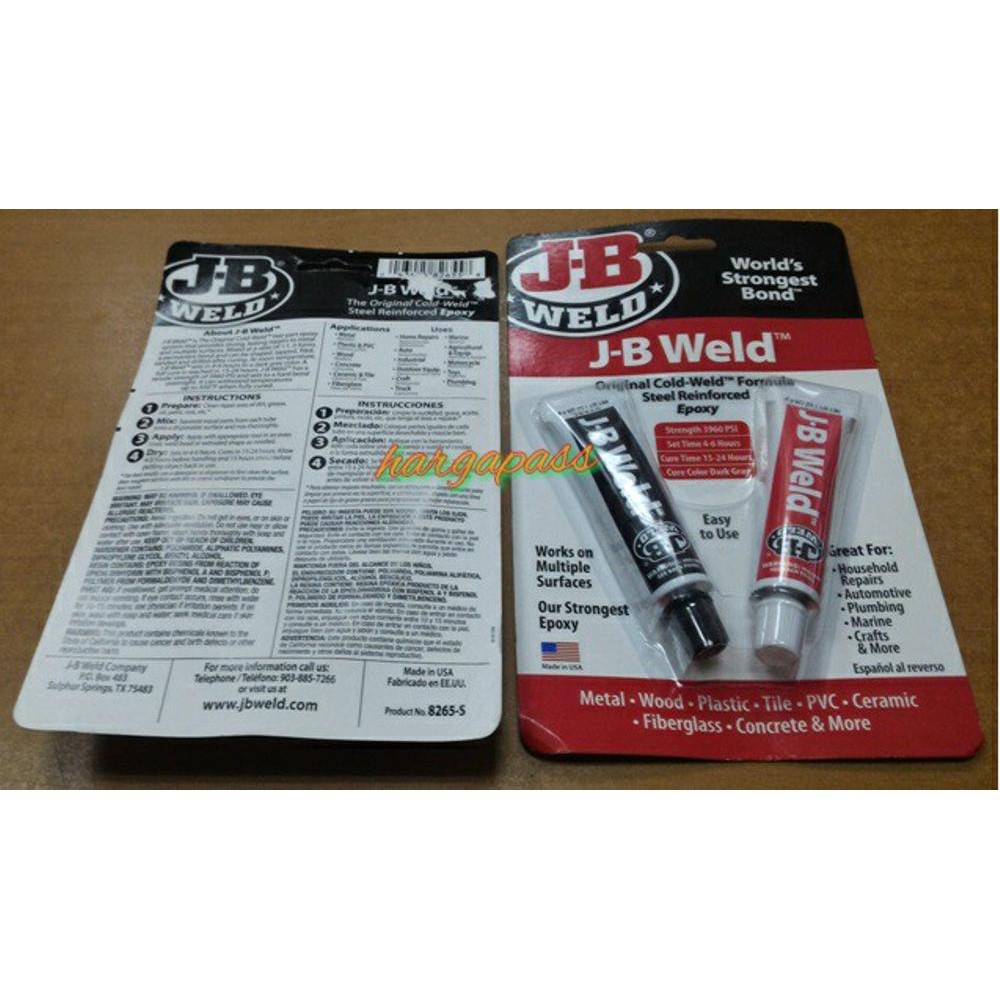 

Promo lem tahan panas lem epoxy jb weld Berkualitas