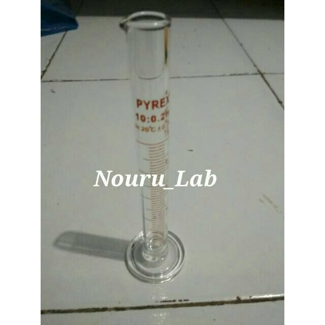Measuring cylinder 10ml - gelas ukur kaca 10
