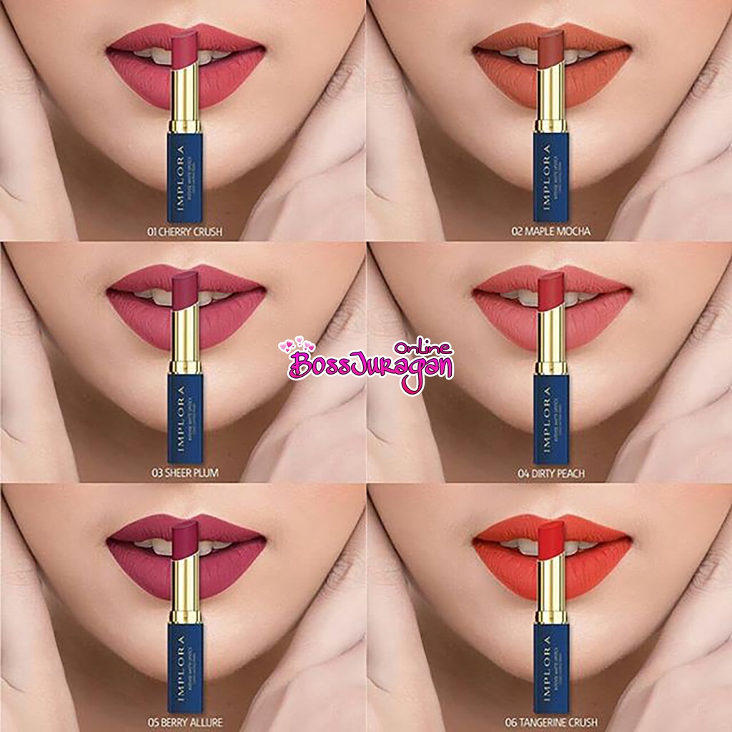 (BOSS) IMPLORA Intense Matte Lipstick / Implora intensif lipstik / Implora Lipstick Matte Intense