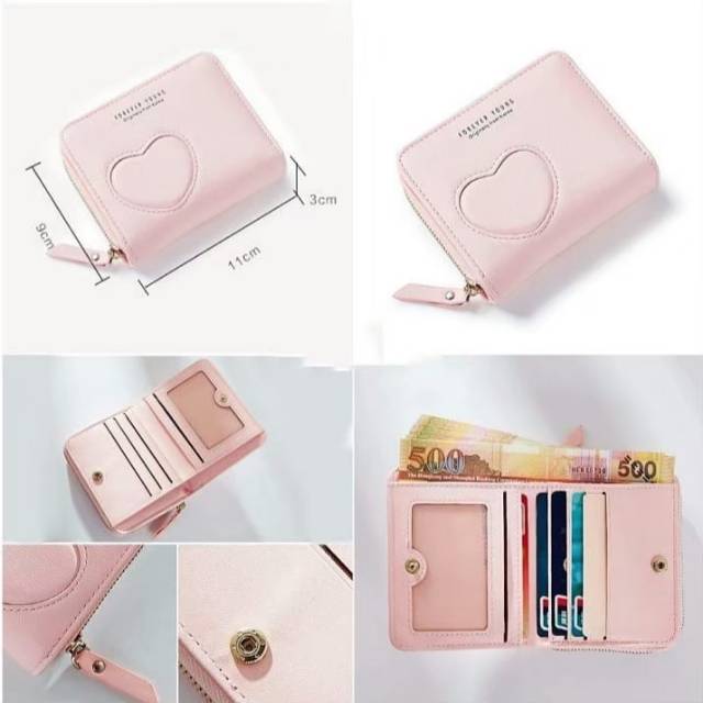 &quot;aurabagss&quot; - Dompet Mini Dompet Lipat Dompet Coin Remaja Wanita &quot;AURA AMORA&quot; # Dompet Murah #