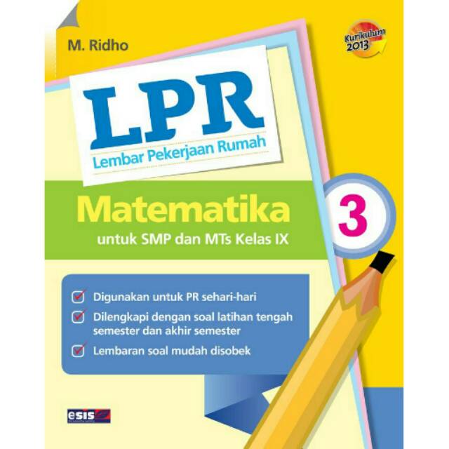 LPR MATEMATIKA SMP/MTS KLS IX/K2013