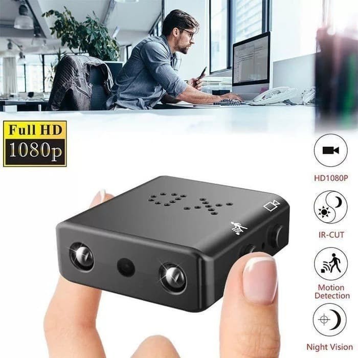 KAMERA KECIL TERSEMBUNYI PENGINTAI WIFI CAMERA CCTV MINI SPY CAM HIDDEN CAMERA PENGINTIP MURAH JS54