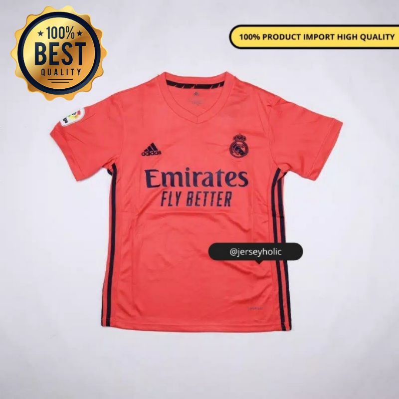 Jersey real madrid away 2020-2021 TERBARU premium import baju bola real madrid High quality