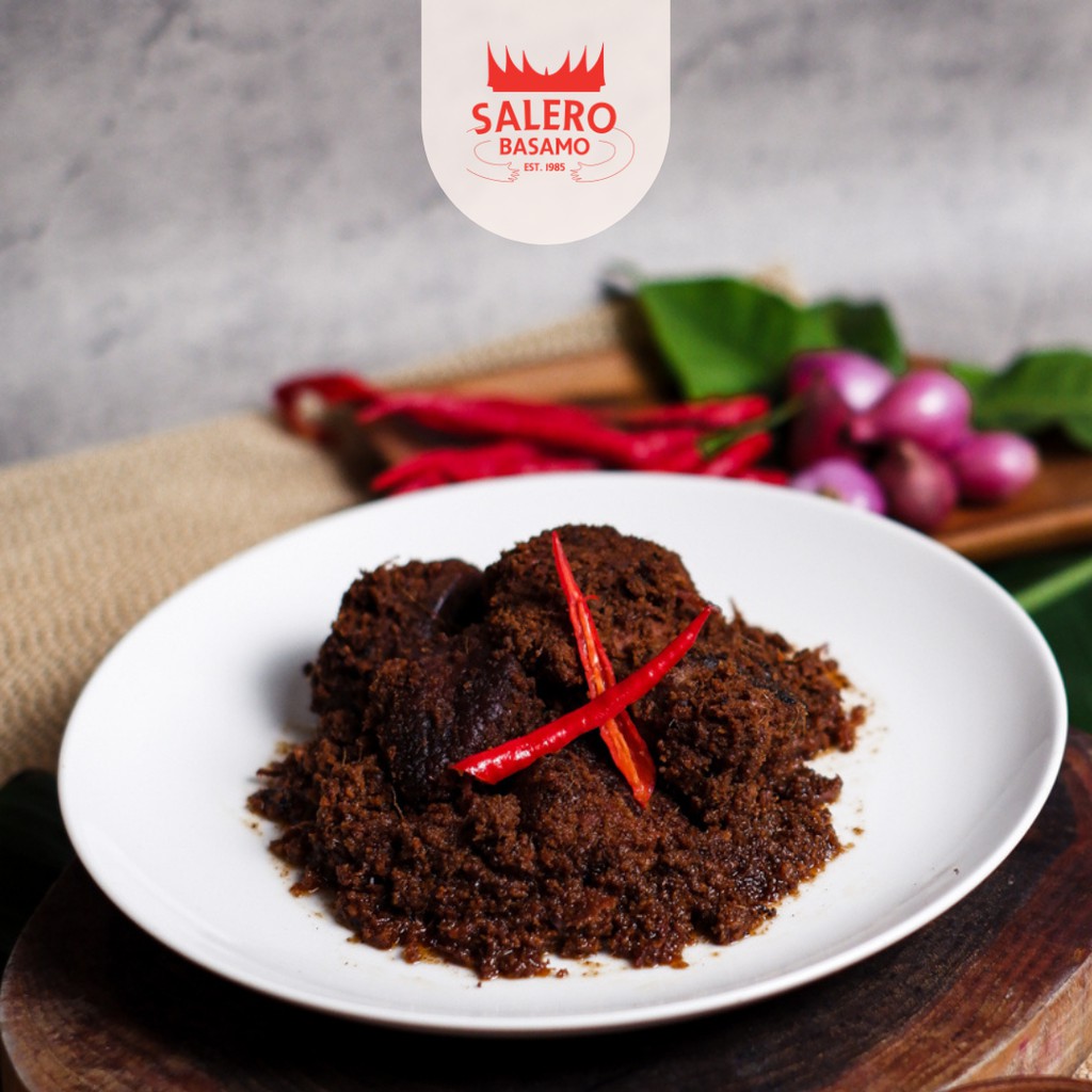 

RENDANG DAGING PREMIUM QUALITY!, 100% HALAL, MURAH, ENAK, EMPUK, POTONGAN BESAR, UKURAN 500GR