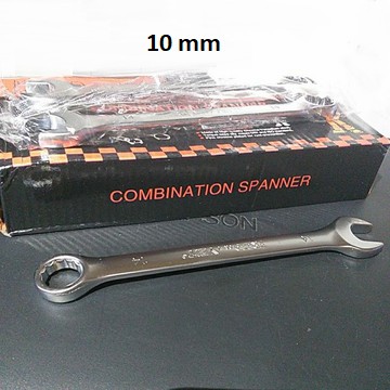 Kunci Ring Pas Combination Wrench Spanner 10 12 14 17 18 20 21 mm Kunci bengkel Sepeda Motor-Ringpas 10 Yeit