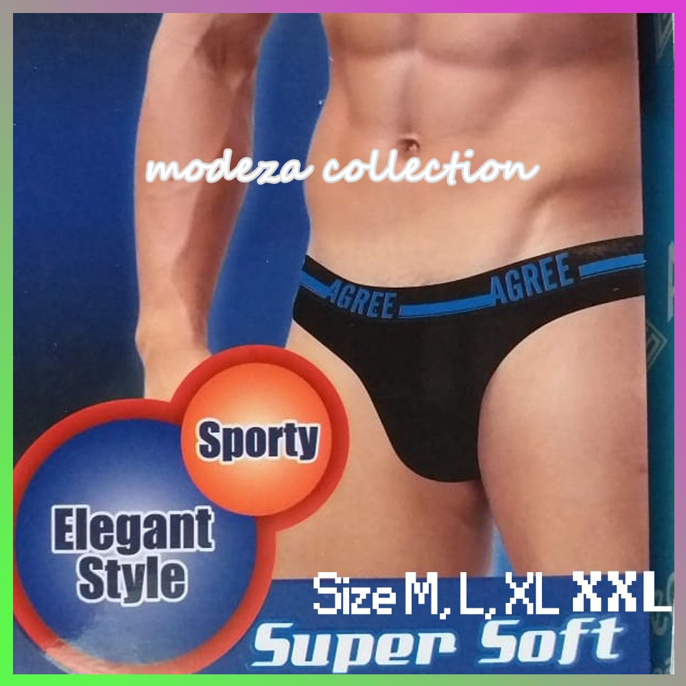 Sempak Pria CD Pria Karet Boxer Dari Agree [Minimal Order 1 pcs]