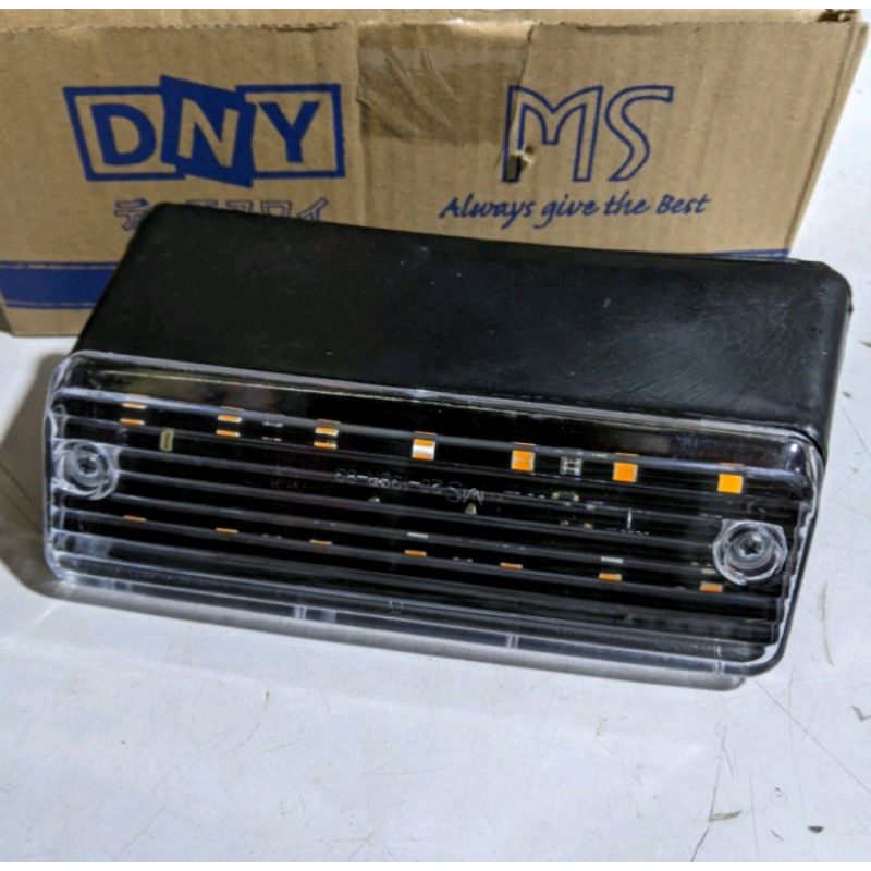 Lampu Sein LED Sign Bemper Depan Mobil Toyota Kijang Grand, Super, Jantan dan Rover