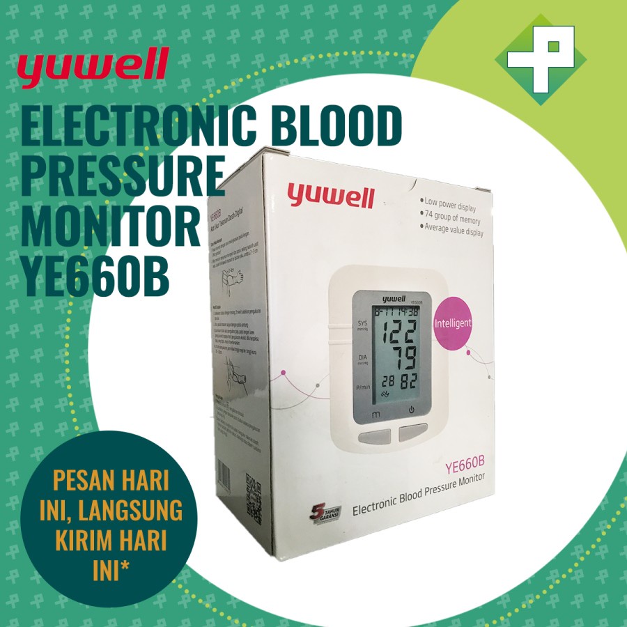 Tensimeter Digital / Alat Cek Tekanan Darah Digital Yuwell YE660B