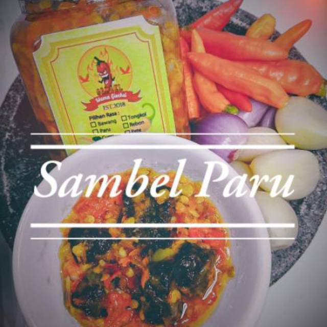 

Sambal Paru Double Mama Giechel