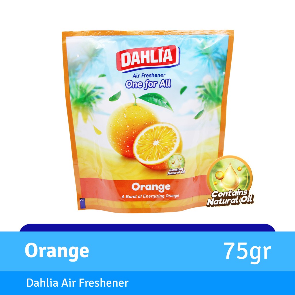 DAHLIA Air Freshener One For All Pengharum Ruangan GANTUNG  75gr - Orange