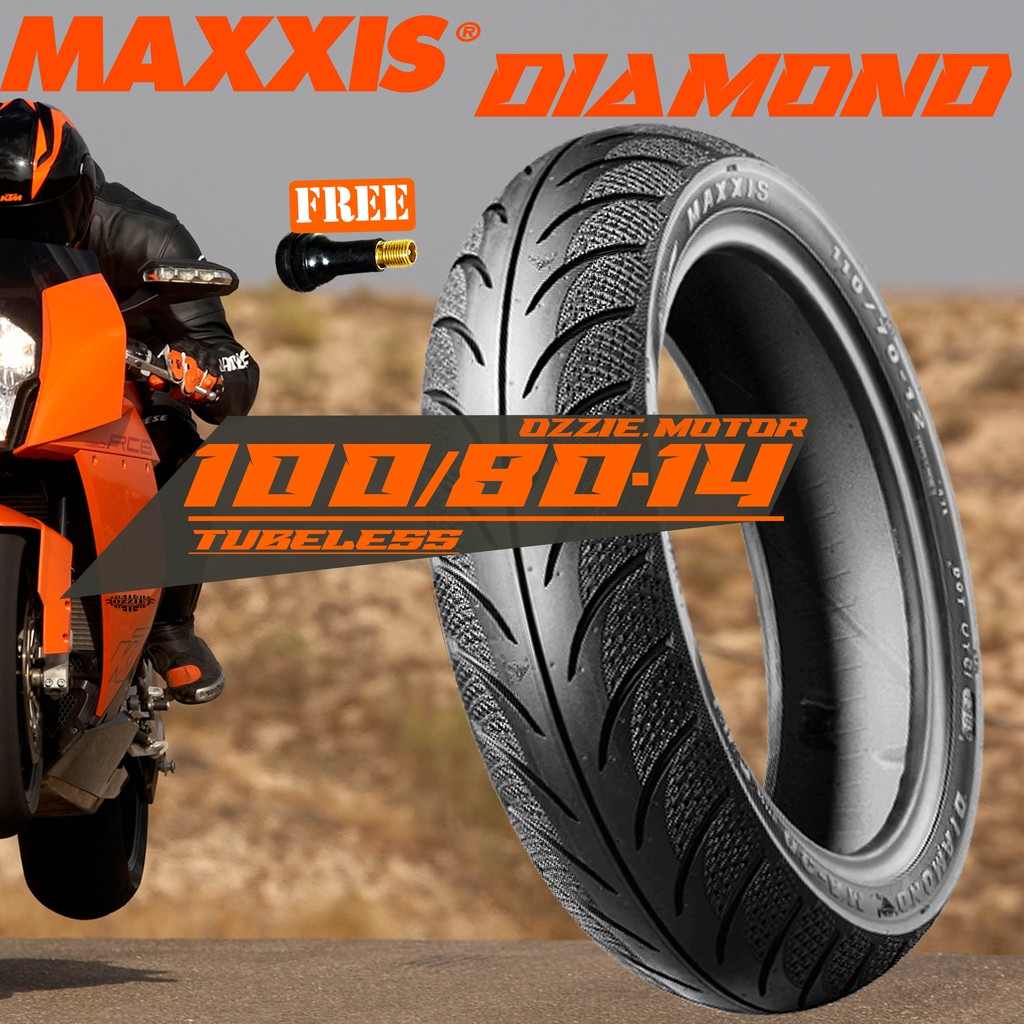 BAN MAXXIS DIAMOND 100/80-14 BEAT VARIO SCOOPY MIO