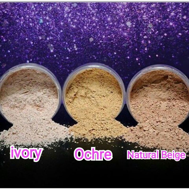 LT Pro Loose Powder bedak Tabur Pengantin Glowing Tahan Lama Anti Air Ltpro