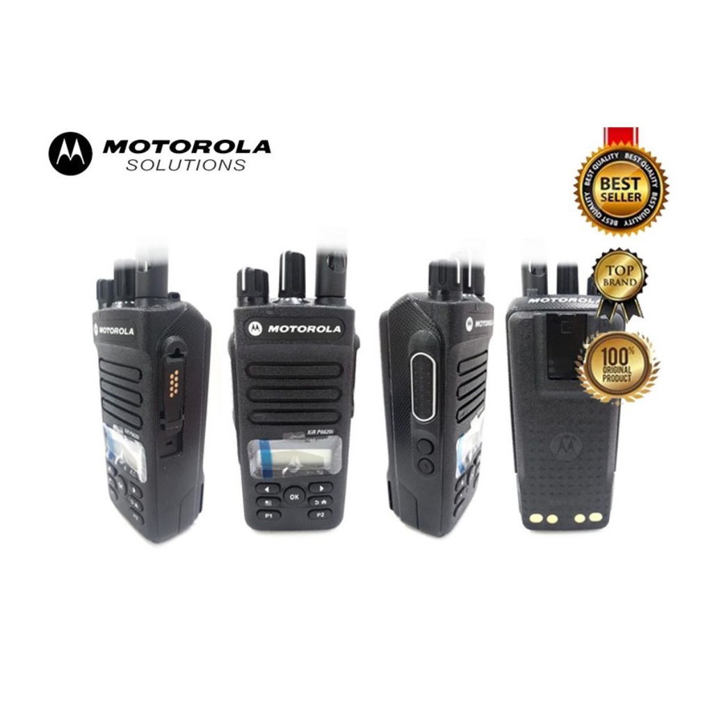 HANDYTALKY MOTOROLA MOTOTRBO XIR P6620I DIGITAL/ANALOG NEW ORIGINAL GARANSI RESMI POSTEL