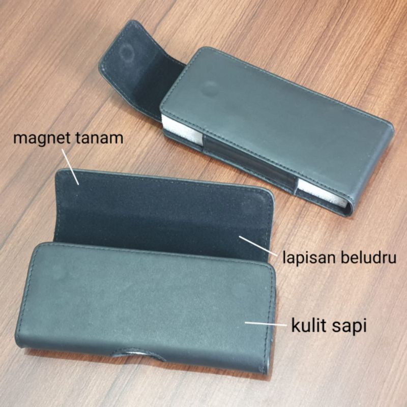 Sarung fold 4-5 kulit asli