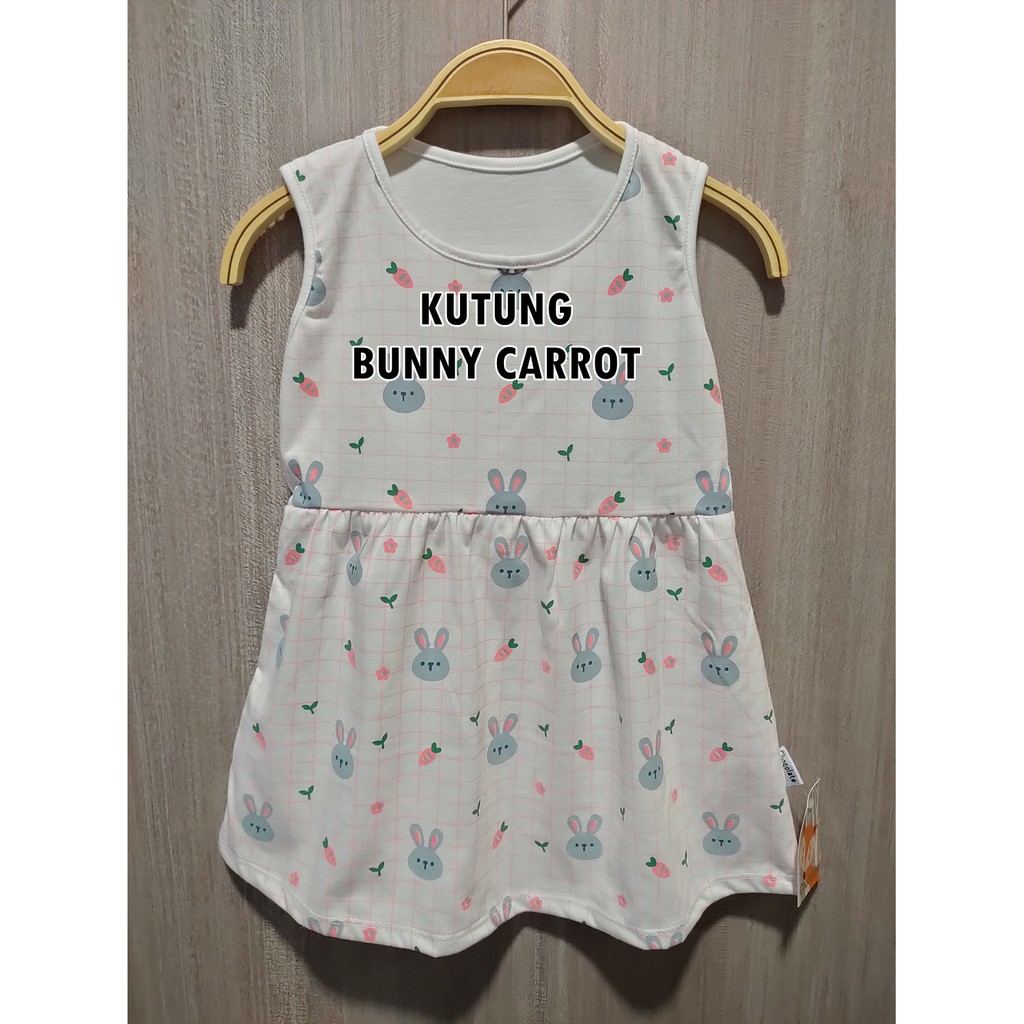 Dress / Gaun Anak 1-3 Tahun Kutung