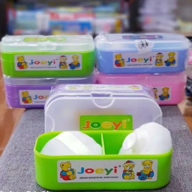 MURAH TEMPAT BEDAK BAYI JOEYI ISI 2-TEMPAT BEDAK BAYI MURAH