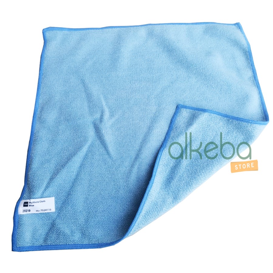 Diversey Taski MyMicro Cloth Blue - Lap Microfiber 40 x 40 cm Biru