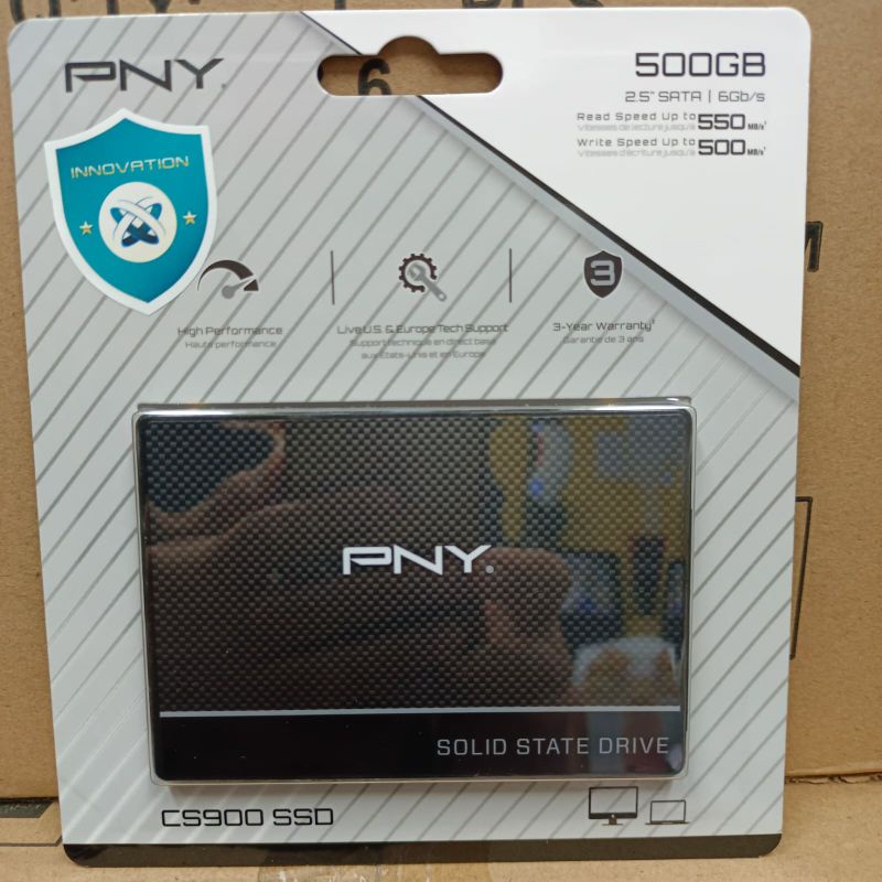 PNY CS900 SSD 500GB 2.5&quot; SATA III Internal / Solid State Drive 500GB