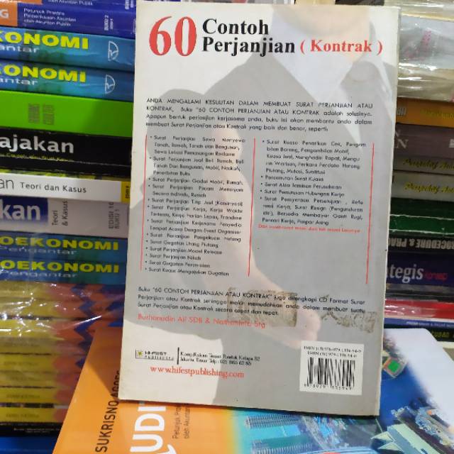 60 Contoh Perjanjian Kontrak