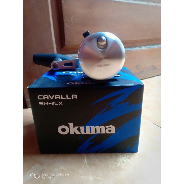 Reel oh okuma cavalla 5N-IILX second like new.2 ratio hg n pg