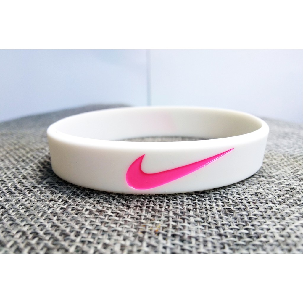 COD NIKE GELANG TANGAN PRIA - GELANG KARET NIKE SPORT ORIGINAL FASHION NIKE PUTIH L P