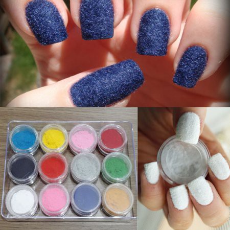 NAIL VELVET (12 JAR) HIASAN KUKU NAIL ART DECO DECORATION