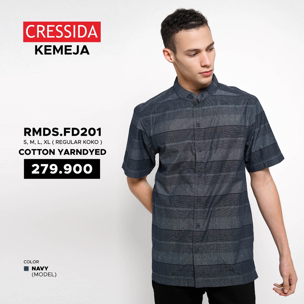 KEMEJA KOKO PRIA CRESSIDA. RMDS.FD201