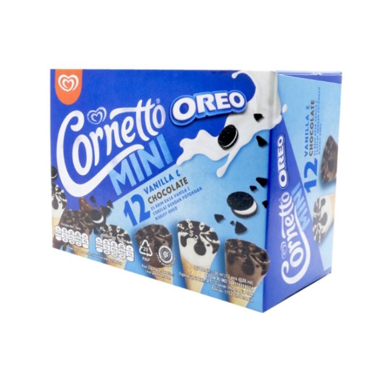 

Walls ice Cream mini Cornetto 12pc fa