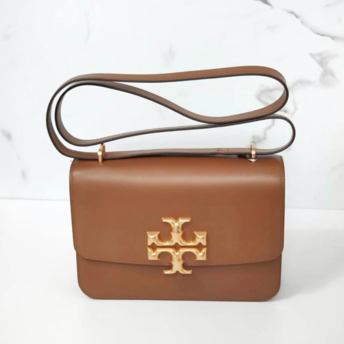 Tory Burch Eleanor Medium Convertible Shoulder Bag Moose