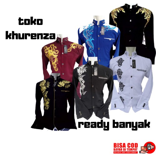 jasko | jasko bordir | jas koko pria dewasa | baju jasko lengan panjang