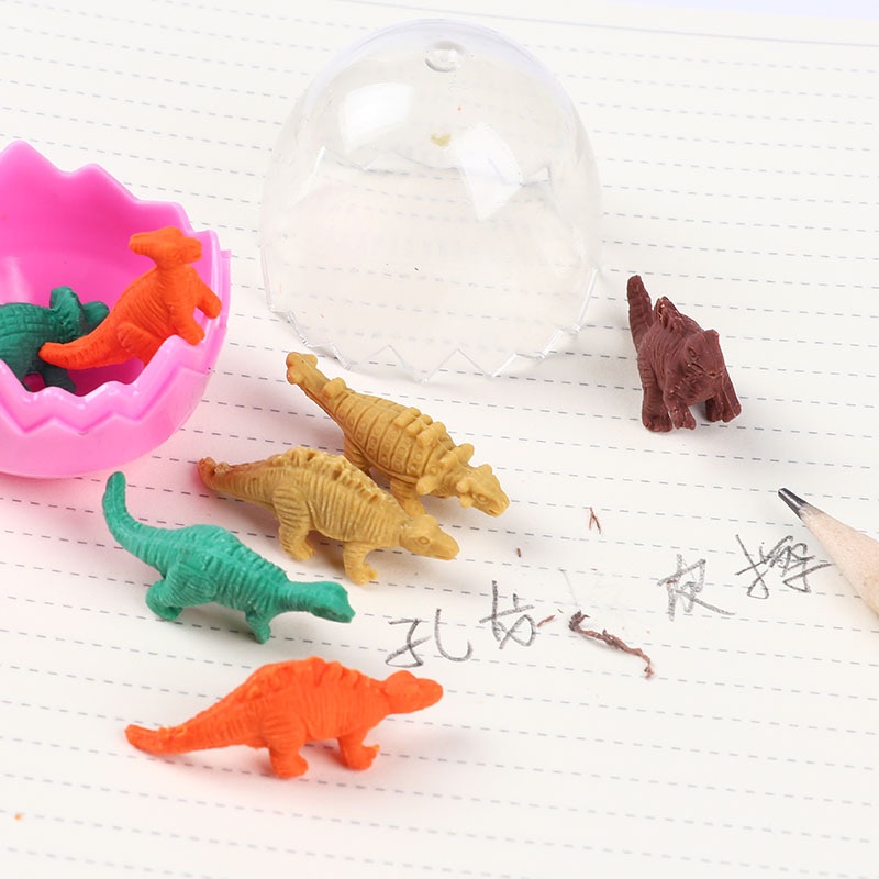 Penghapus / Eraser Dinosaurus / Mainan Telur Dinosaurus