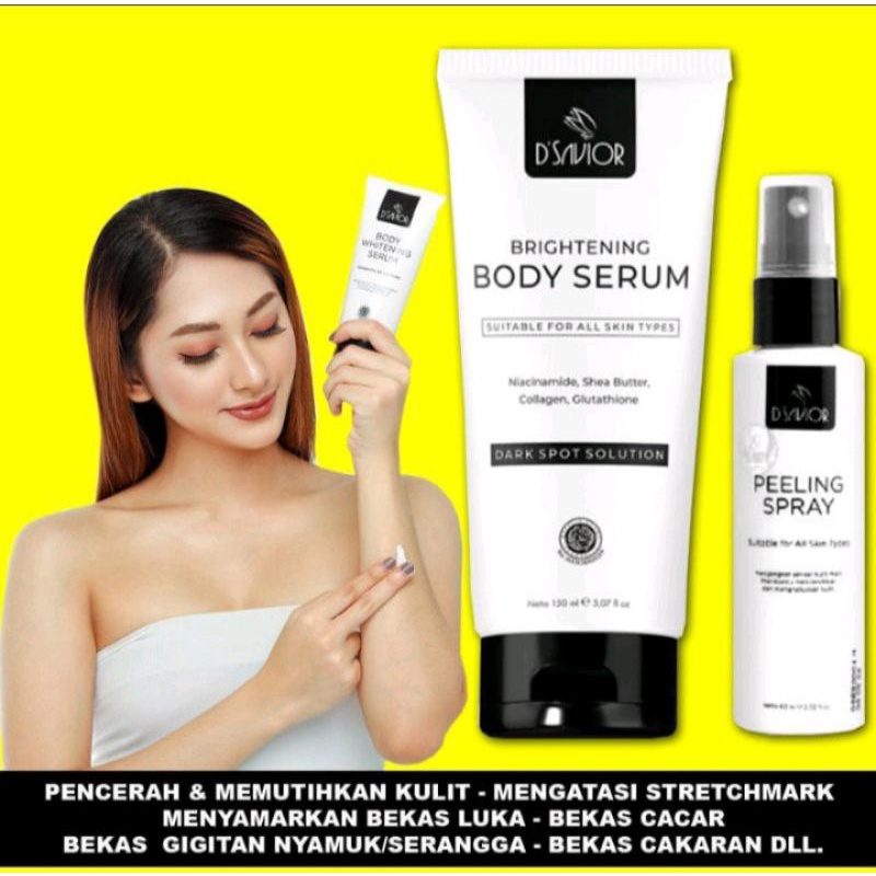 D'SAVIOR BODY WHITENING SERUM