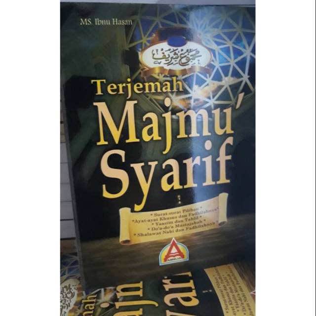 Terjemah Majmu' Syarif Amelia HVS Lengkap Arab Latin Translite Majmuk sarif
