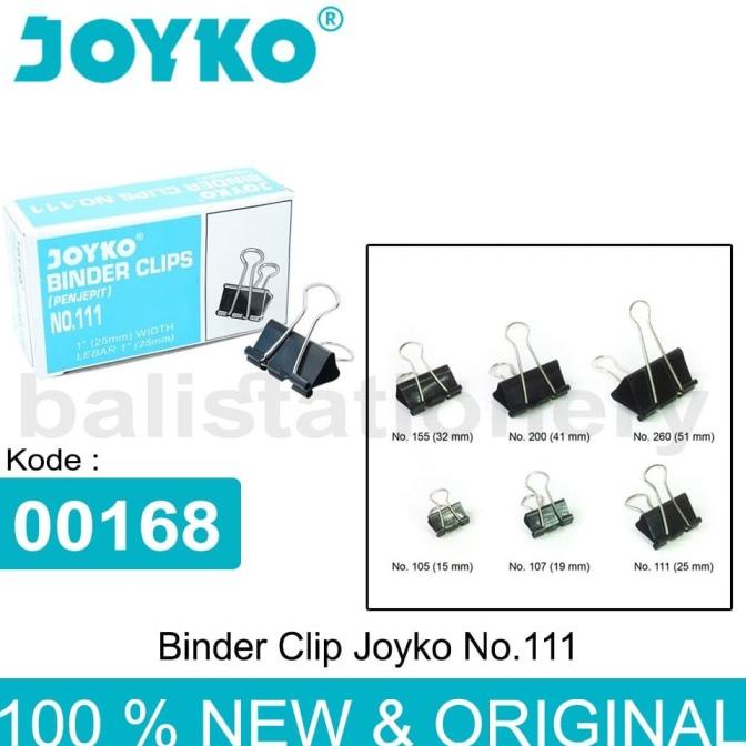 

best seller] Binder Clip Joyko No.111
