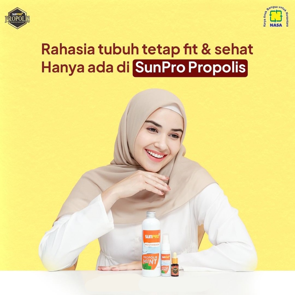 MBS - Sunpro Propolis Mint Mouth Spray Original Nasa