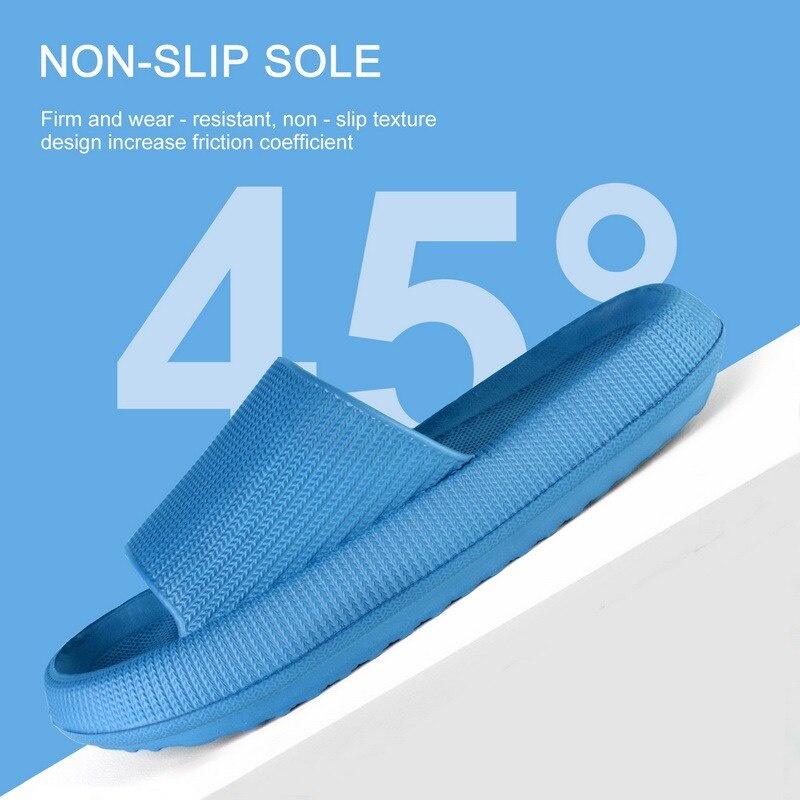 Rhodey Ezy Sandal Rumah Pria Wanita Anti Licin dan Super Nyaman Bahan 100% EVA Soft, Anti Air Lembut Anti-Slip Anti Licin Pria Wanita Sandal mandi Slipper EVA Soft Unisex Sandals Shoes Beach Slides Shower Slipper Soft Sole Women Men Ladies Bathroom