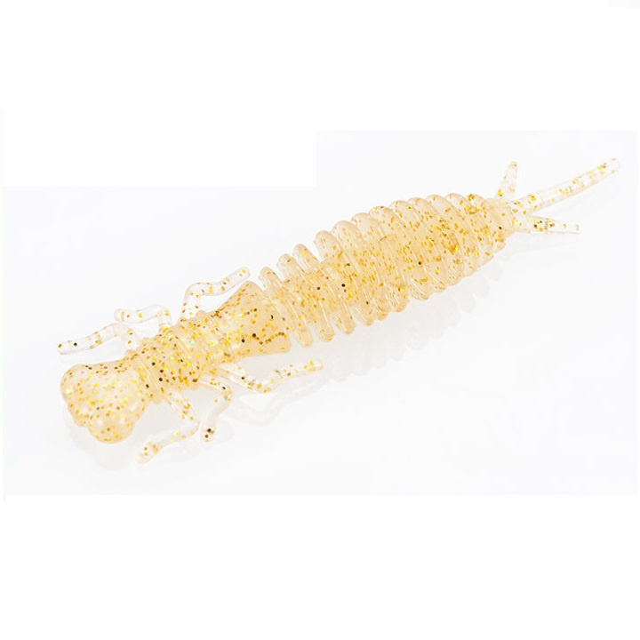 5pcs / Kantong Umpan Pancing Buatan Bentuk Cacing Bahan Silikon Lembut Ukuran 7.5cm 3.2g