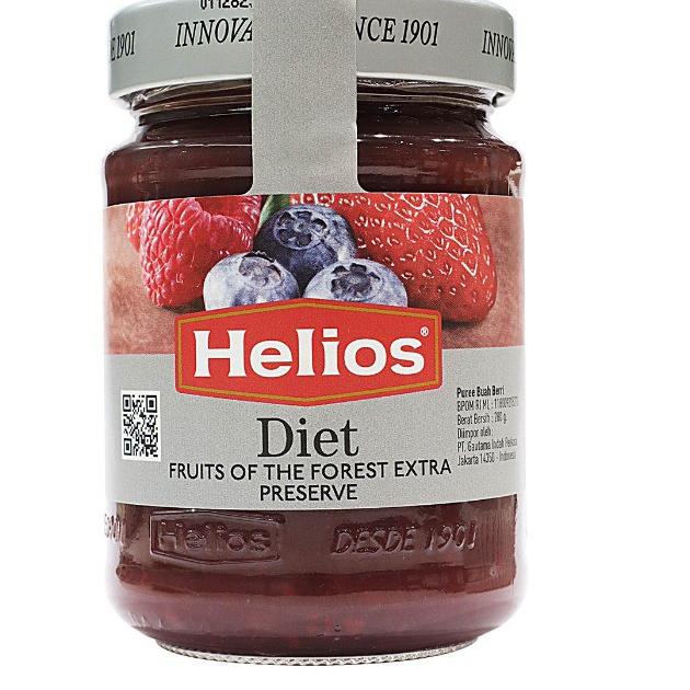 

[KODE PRODUK 0YGUG5162] Selai Buah Helios Diet Fruit of the Forest Extra Preserve 280g