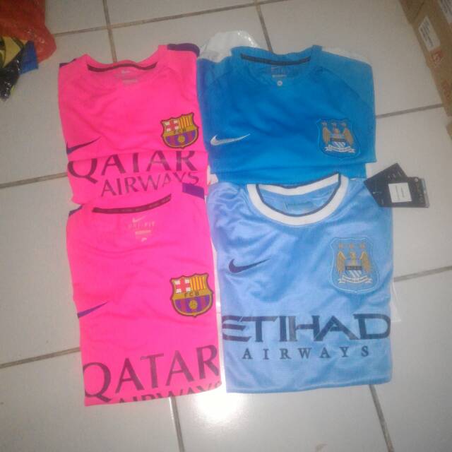 Jersey nike club Barcelona & man.city original