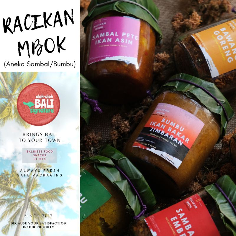 

Sambal Matah Bali/Sambal Embe Bali/ Bumbu Betutu Bali/ Bumbu Bali/ Bawang Goreng Racikan Mbok