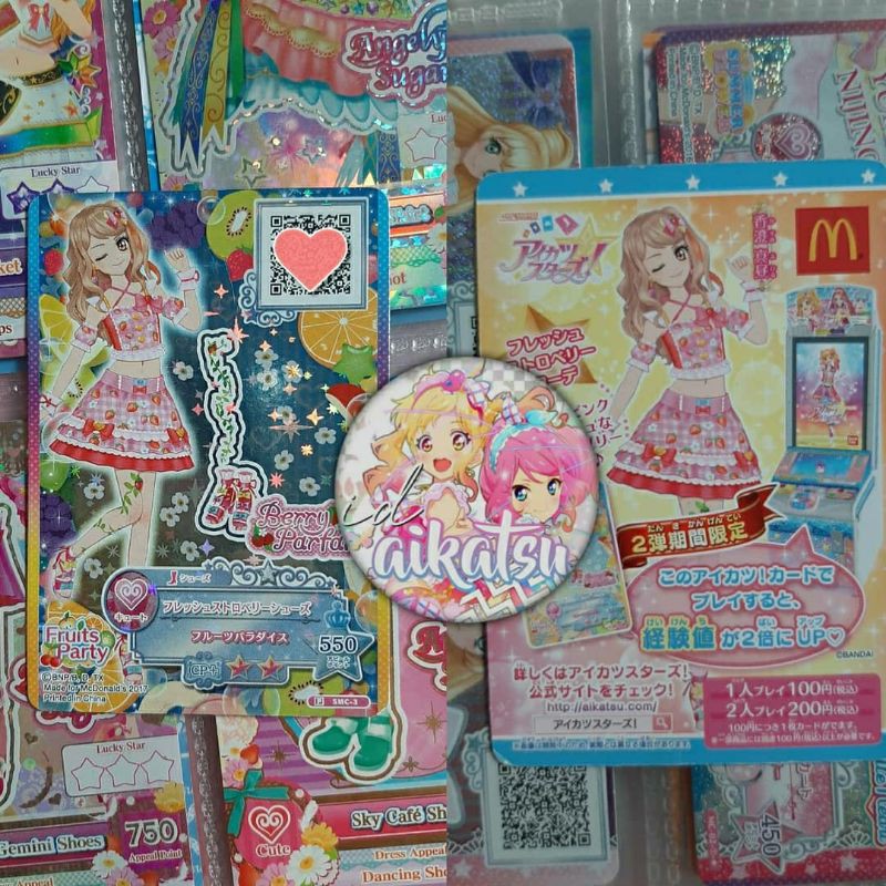 KARTU AIKATSU STARS PROMOTION McD MAHIRU