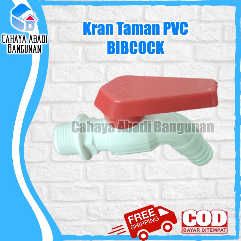 Kran Keran Air Taman PVC Bibcock