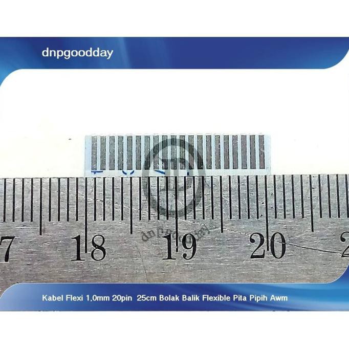 

Kabel Flexi 1,0Mm 20Pin 25Cm Bolak Balik Flexible Pita Pipih Awm Dnpgood11 Berkualitas