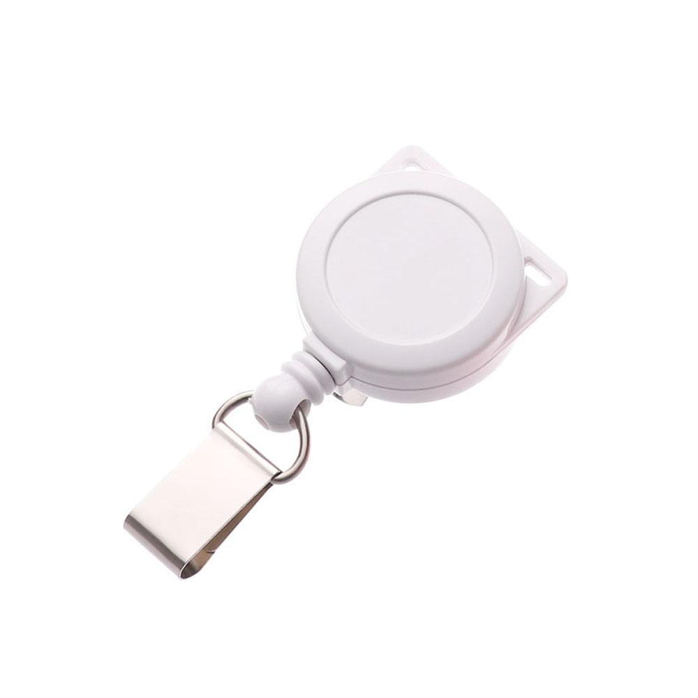 NICKOLAS1 Badge Reel Klip Name Tag Card Fashion Tarik Ditarik Perlengkapan Kantor Badge Holder Clip
