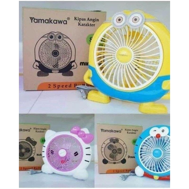 Kipas Meja Karakter Yamakawa Yasaka